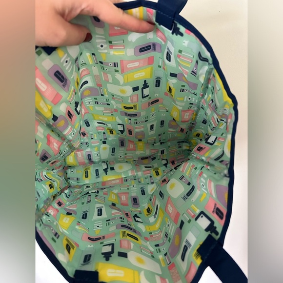 NWT Kate Spade Clinique Shopping Shoulder Travel Tote Bag Purse Bag of Tricks Ad - Picture 10 of 10